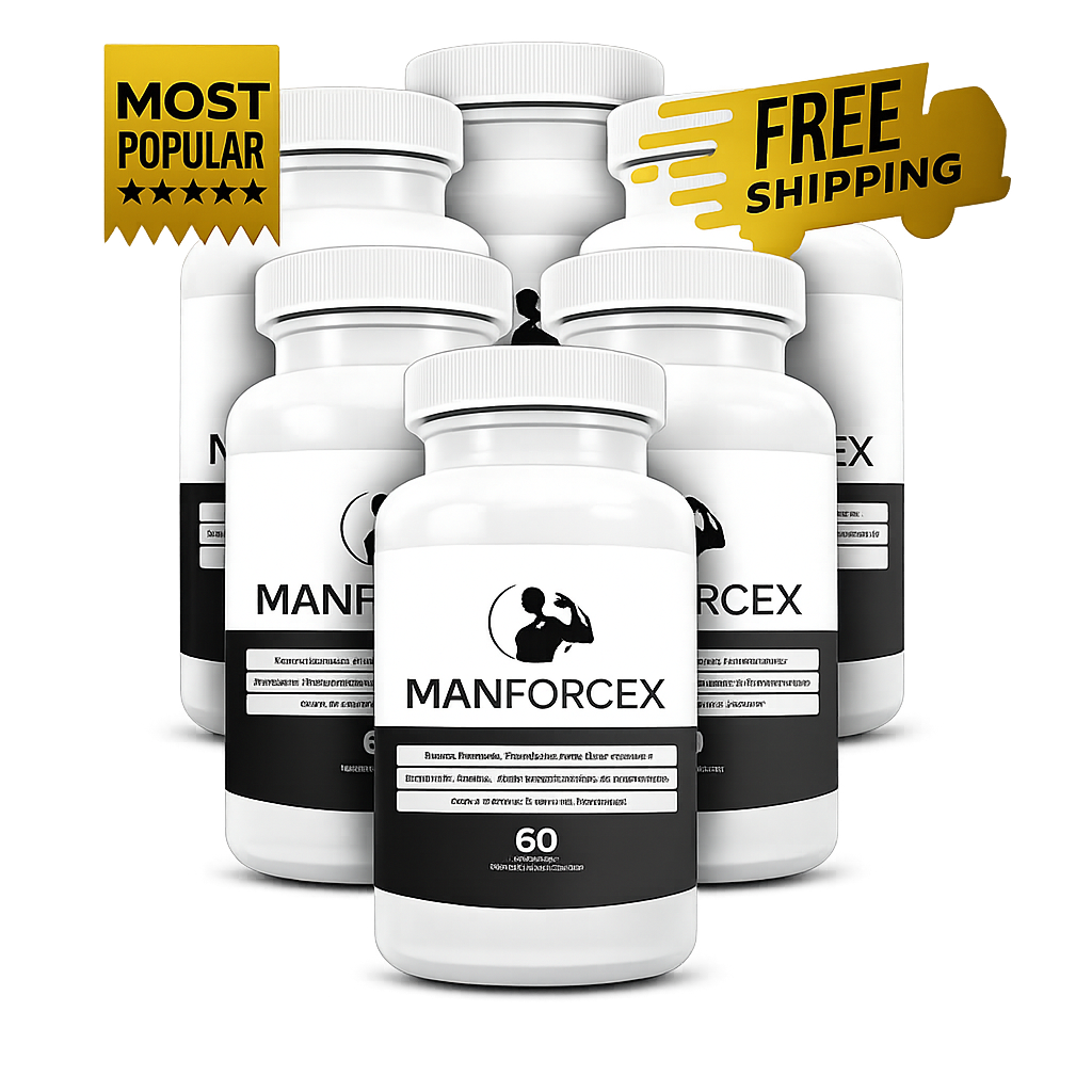 ManForceX 6 bottle bundle with free shipping
